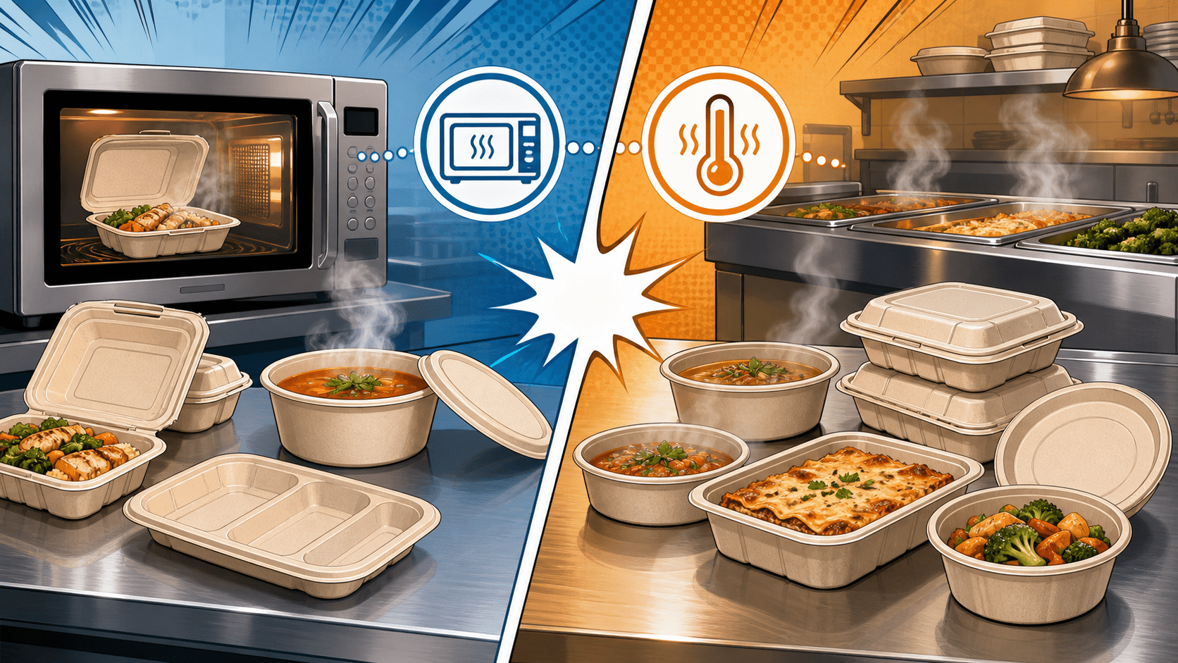 Microwave-Safe vs Heat-Resistant Containers: What Foodservice Buyers Should Check - ECO-Lipak