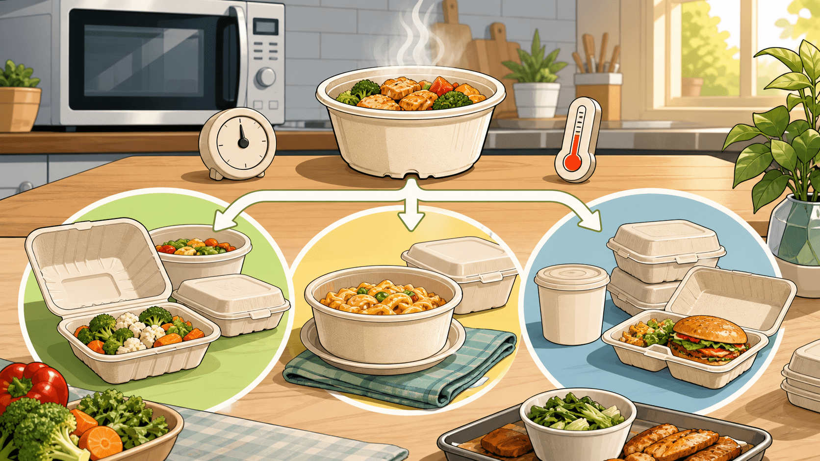 Microwave-Safe vs Heat-Resistant Containers: What Foodservice Buyers Should Check - ECO-Lipak