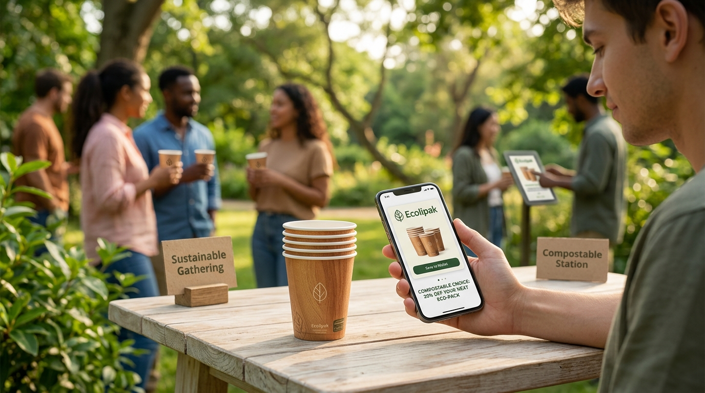 Mobile Brand Cards Shape Marketing - ECO-Lipak