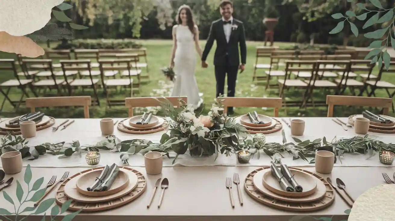 Modern Wedding Trends with Compostable Plates and Cutlery - ECOlipak