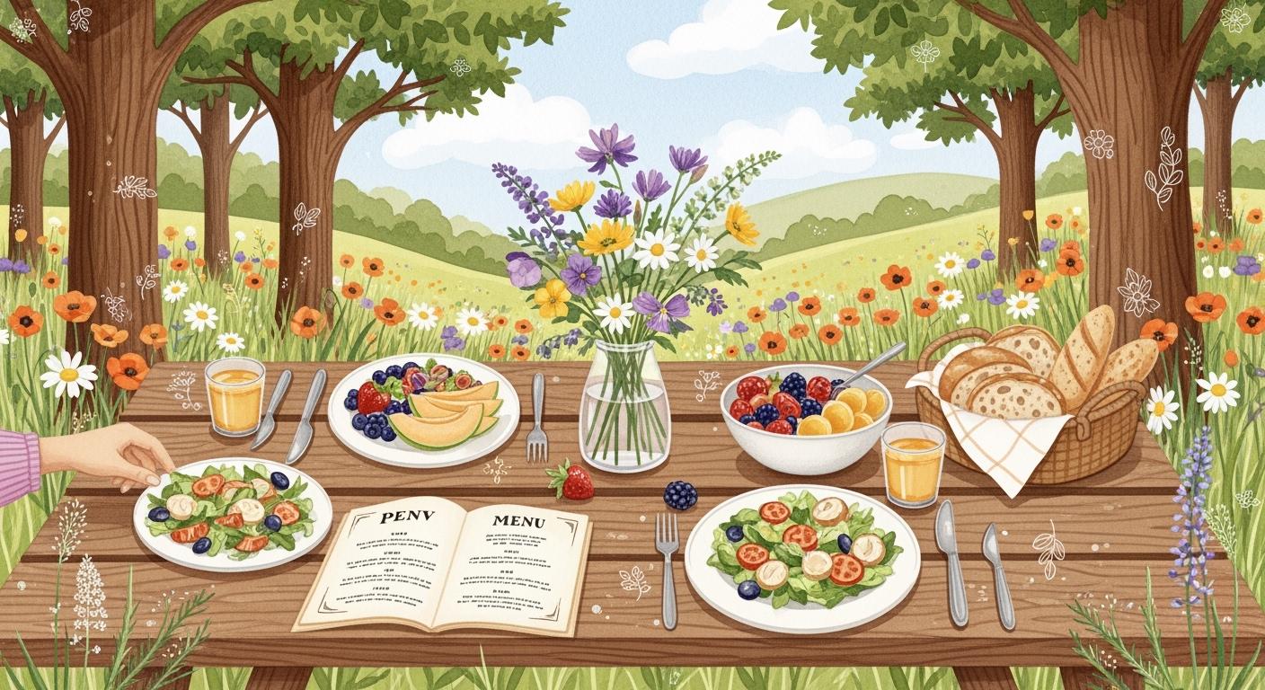 Nature-Inspired Outdoor Menu Guide - ECO-Lipak