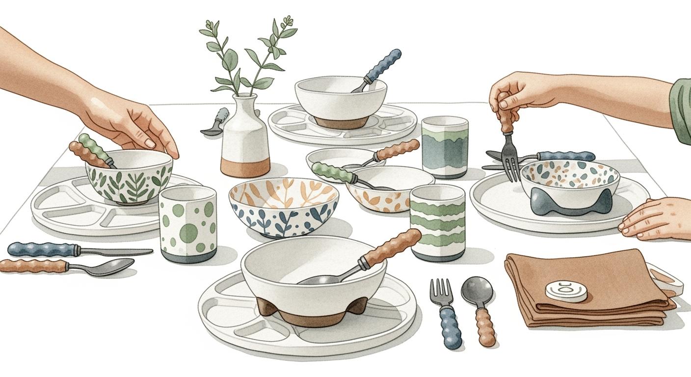 Neurodivergent Tableware for a Calmer Dining Routine - ECO-Lipak