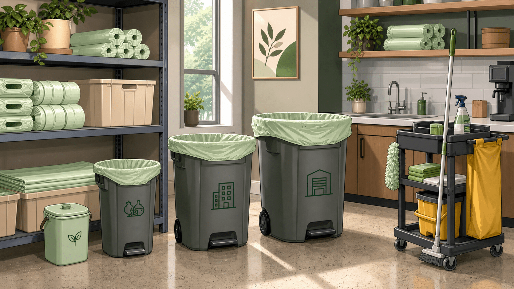 Office Compostable Trash Bag Planning: What Facility Teams Should Check Before Ordering - ECO-Lipak