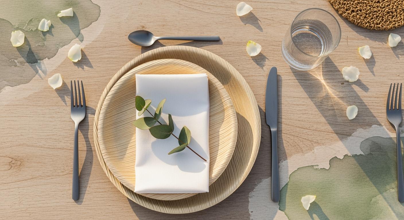Our 2025 Wedding Guide to Eco-Friendly Plates - ECOlipak