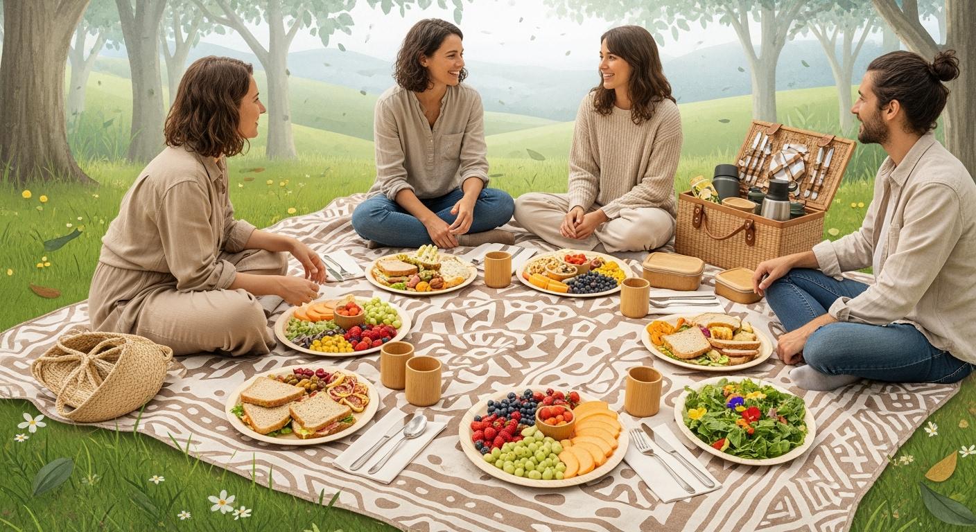 Palm Leaf Plates Help Cut Waste at Every Picnic - ECO-Lipak