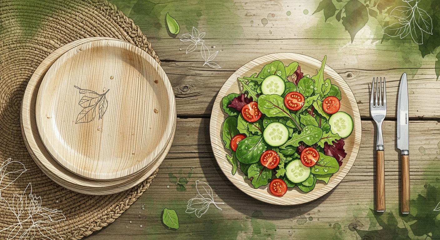 Palm Leaf Plates The Strong, Safe, Eco-Friendly Choice - ECOlipak