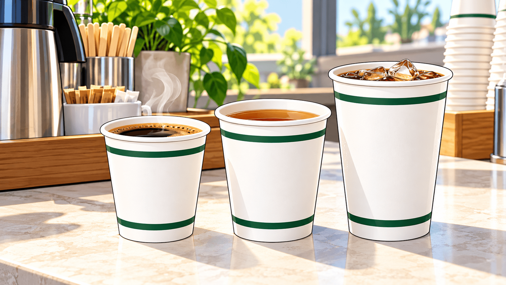 PHA-Lined Paper Cups: 8, 12, or 16 oz? - ECO-Lipak