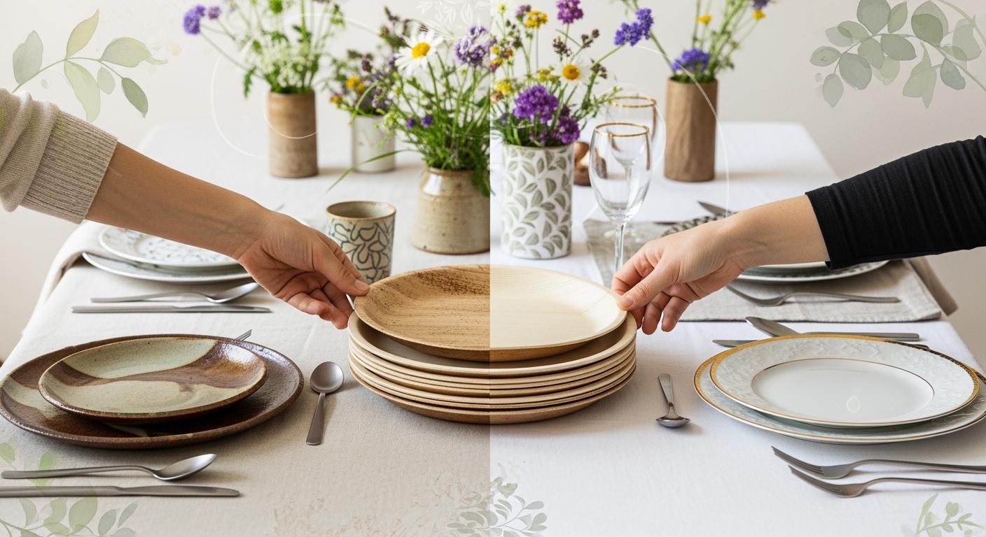 Rustic vs. Refined Data Shows Eco Plates Win Hearts - ECO-Lipak
