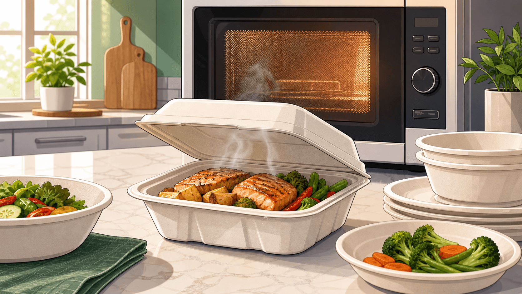 Safe and Sound Secrets of Microwave Safe Containers - ECO-Lipak