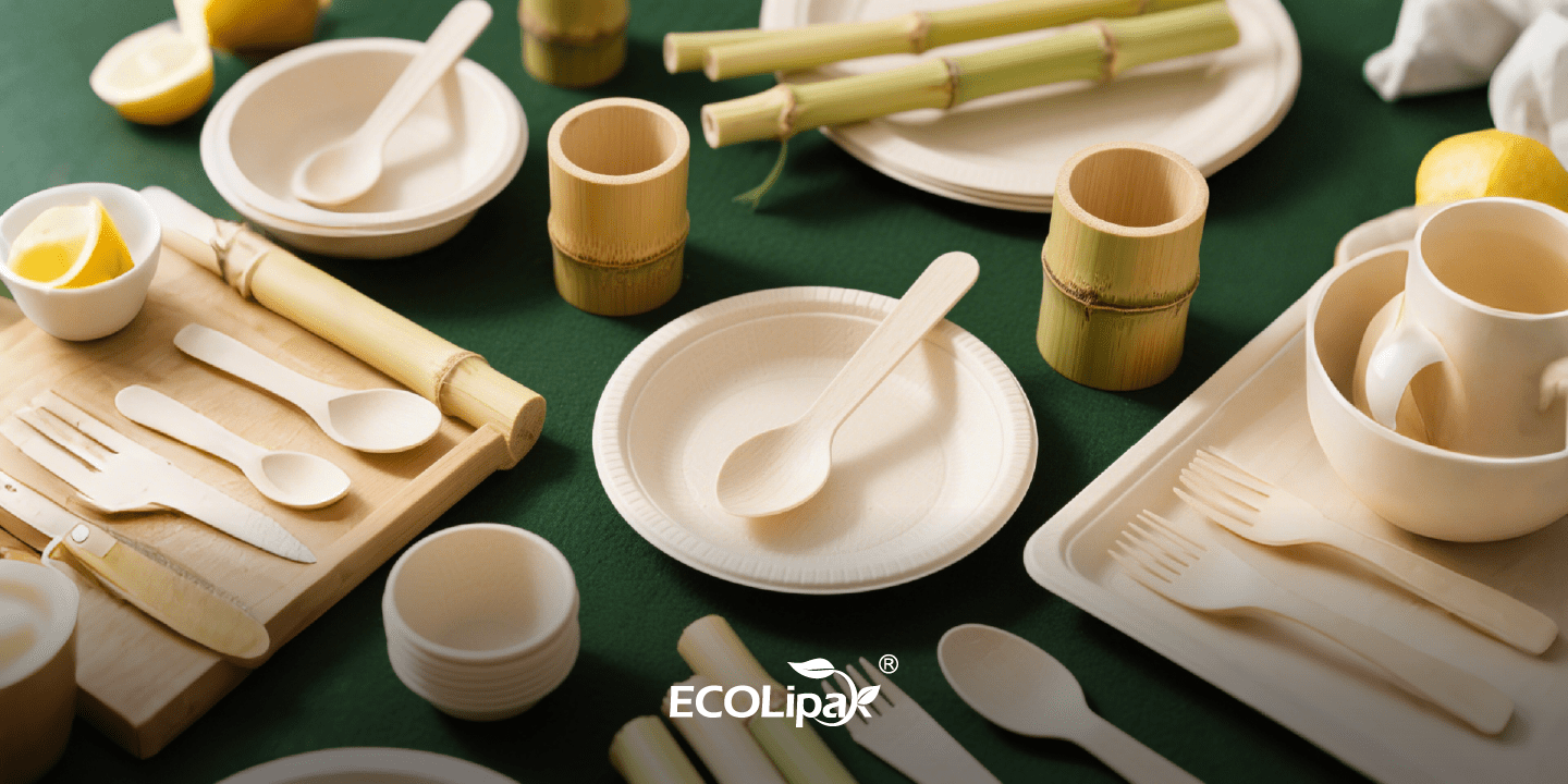 Sugarcane Bagasse, Bamboo Pulp and PLA: Why We Choose These Sustainable Materials for Our Eco-Friendly Products - ECOlipak