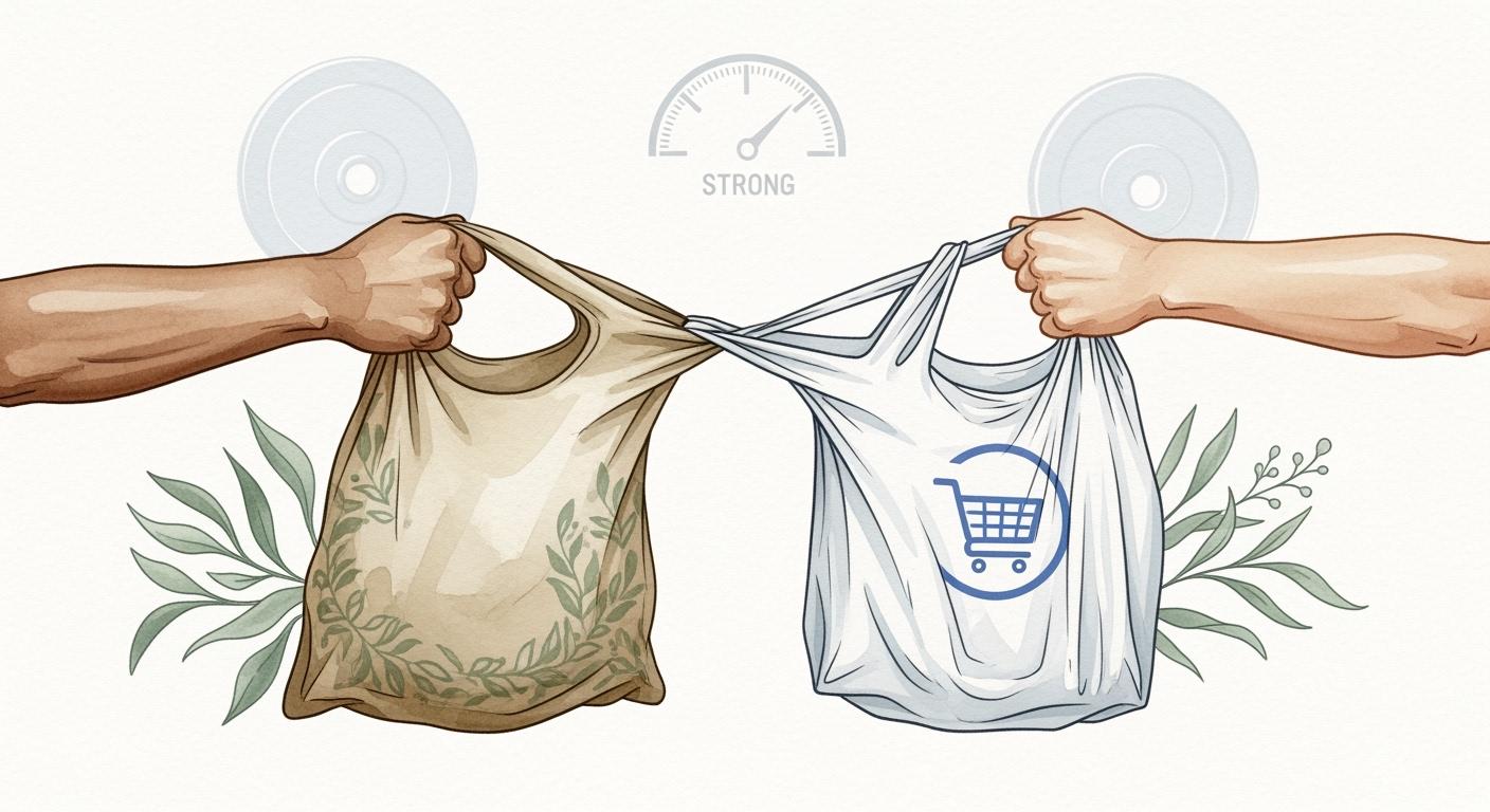 Tensile Strength Showdown Are Eco Bags Tougher Than Plastic? - ECO-Lipak