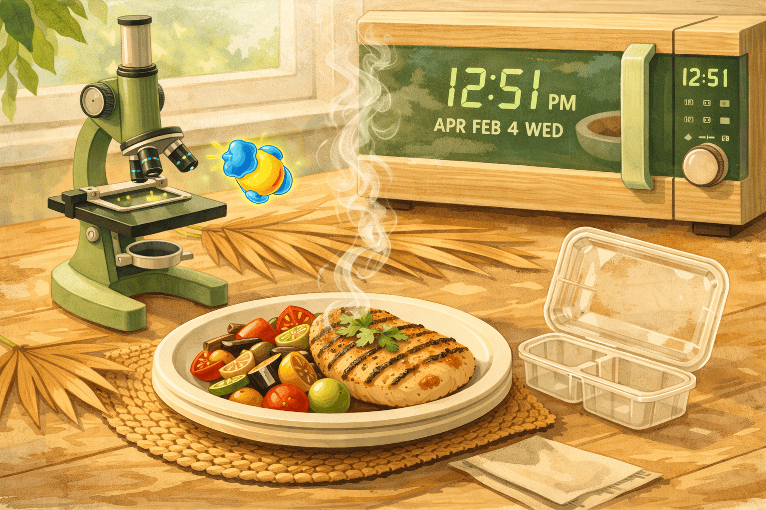 The Dangers of Leaching: Why You Should Swap Plastic Microwave Containers for Plant-Fiber Plates - ECOlipak