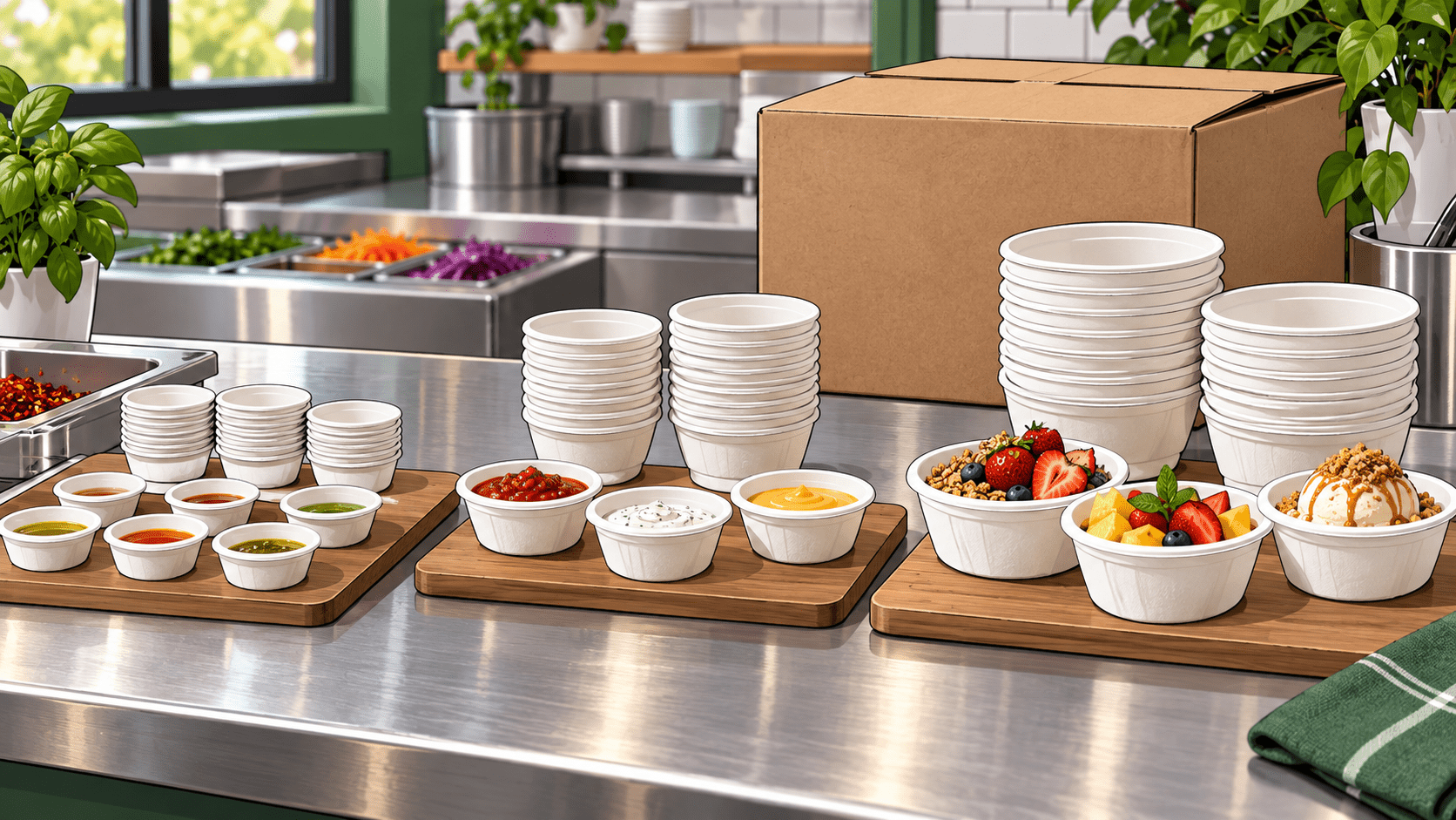 Wholesale Compostable Portion Cups: 1, 2, or 4 oz? - ECO-Lipak
