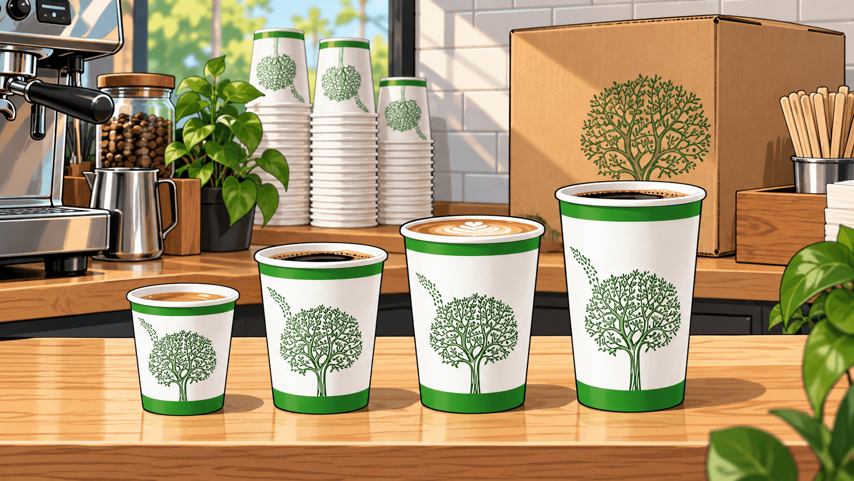 Wholesale White Paper Cups: 4, 8, 12, or 16 oz? - ECO-Lipak