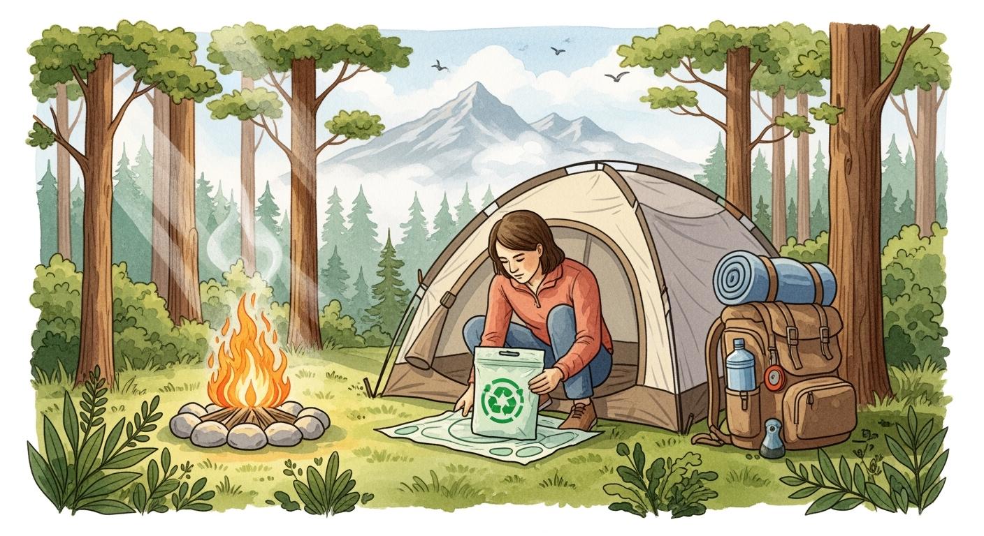 Why Eco-Conscious Campers Prefer Compostable Liners - ECOlipak