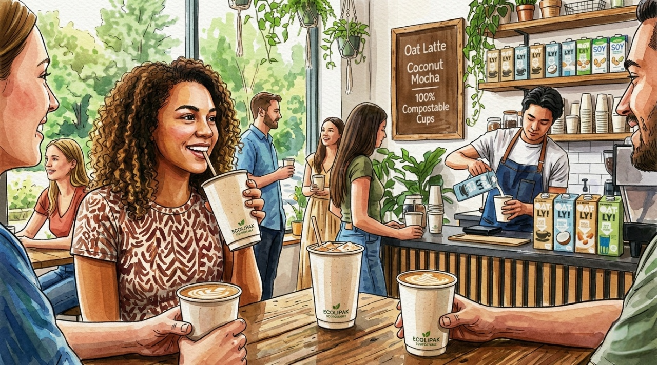 Why High-Performance Cups Matter for Plant Drinks - ECO-Lipak