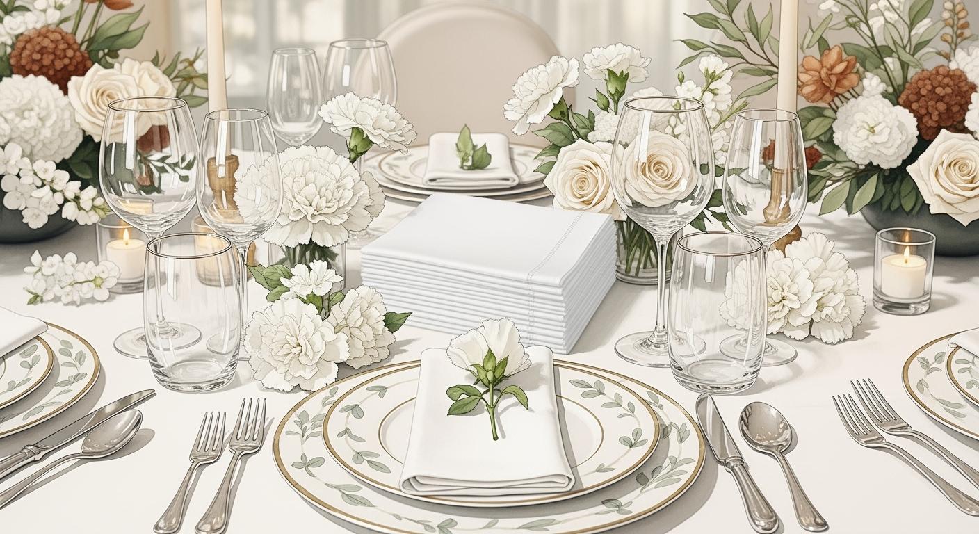 Why White 2-Ply Napkins are Essential for Spring 2026 Events - ECOlipak