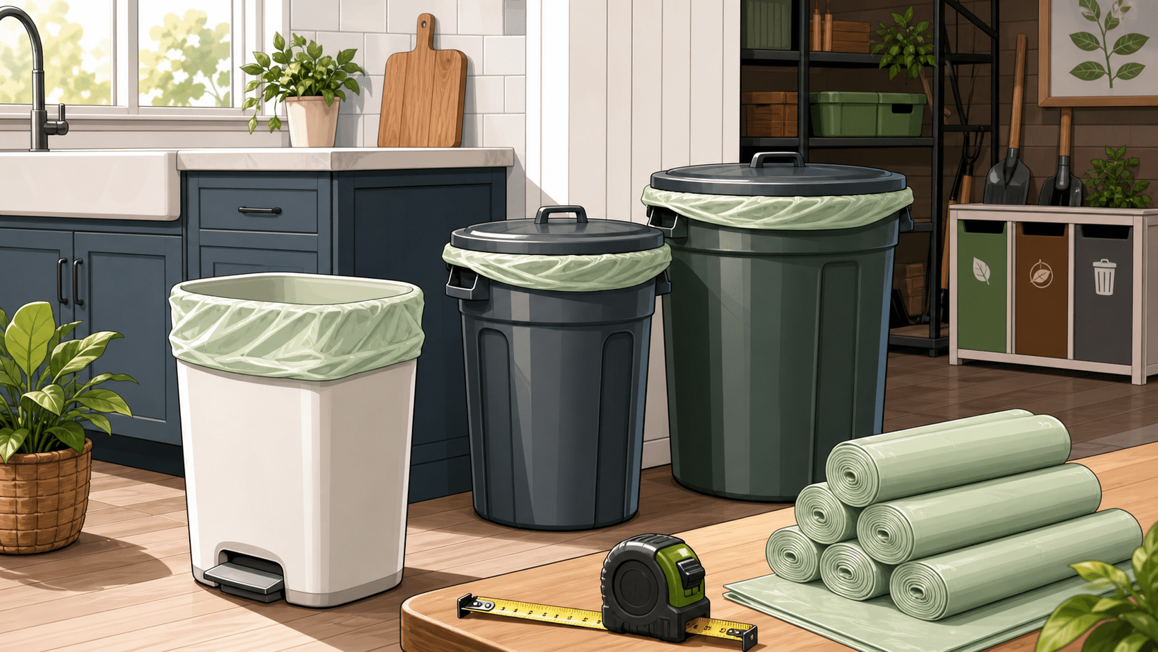 Your 2026 Trash Bag Size Guide - ECO-Lipak
