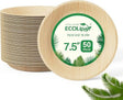 10in Round Heavy-Duty Palm Leaf Plates｜BPA-Free, Toxin-Free - ECO-Lipak