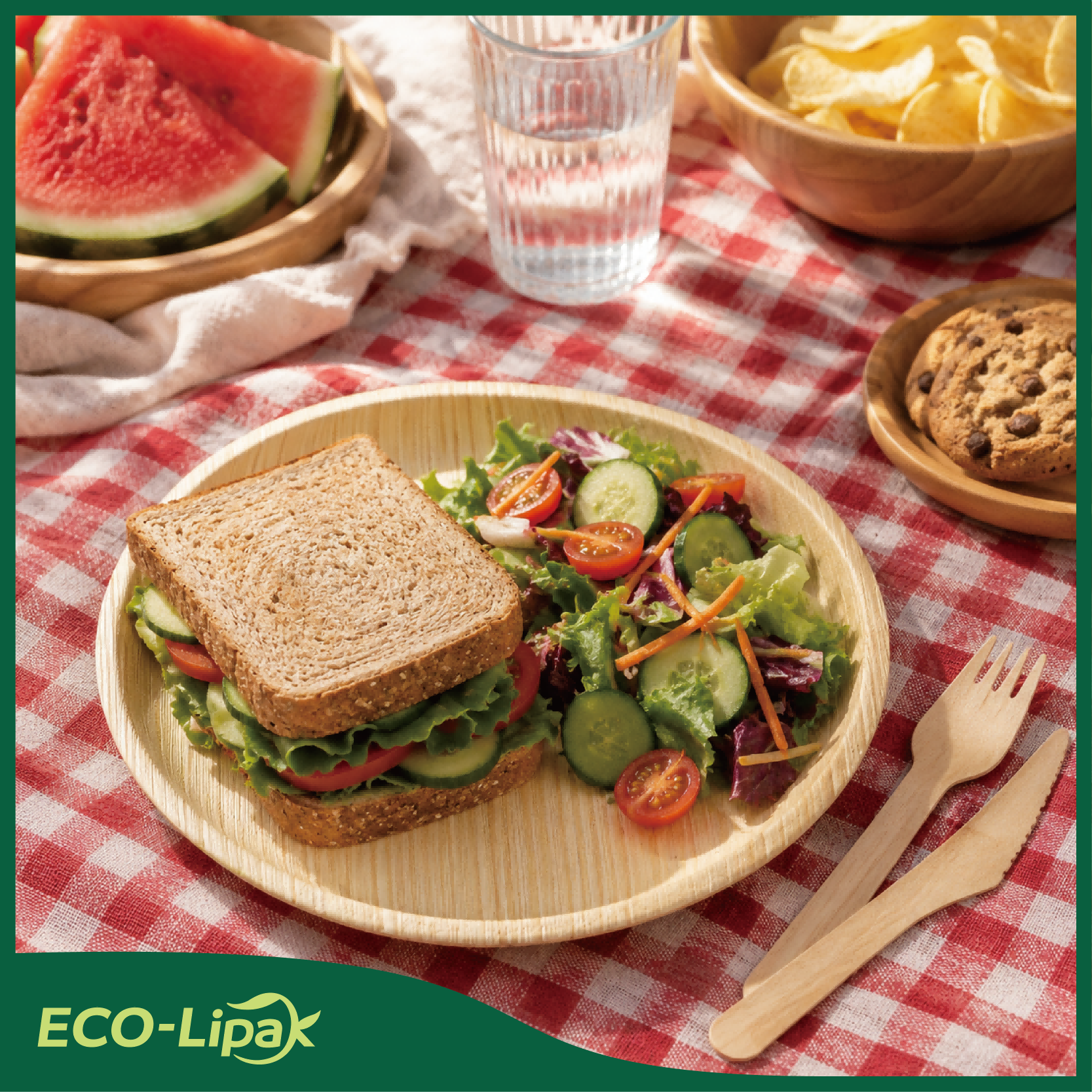 10in Round Heavy - Duty Palm Leaf Plates｜BPA - Free, Toxin - Free - ECO - Lipak