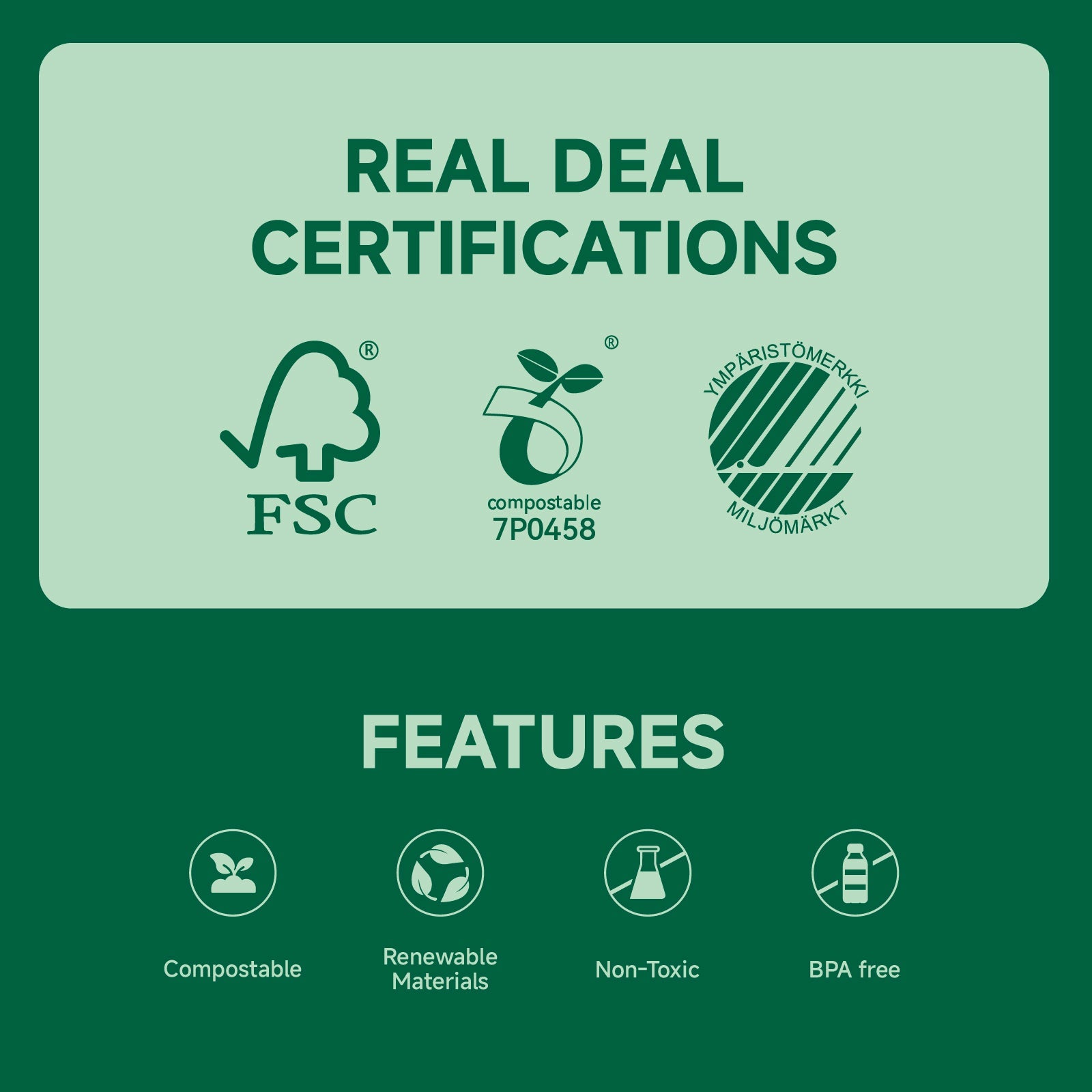 12 oz / 16 oz Wide Sides Leak - Resistant Sugarcane Compostable Bowls｜BPI Certified, PFAS - Free - ECOlipak