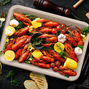 14 in Disposable Cutting - Resistant Compostable Trays｜BPI Certified, PFAS - Free - ECOlipak