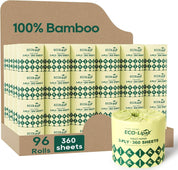 3-ply Lint-Free Absorbent Tree-Free Bamboo Toilet Paper | PFAS-Free, Non-Toxic - ECO-Lipak