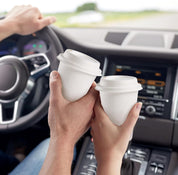 3.54in Disposable Leak - Proof Sugarcane Cup Lid｜Universal Fit, Compostable - ECO - Lipak