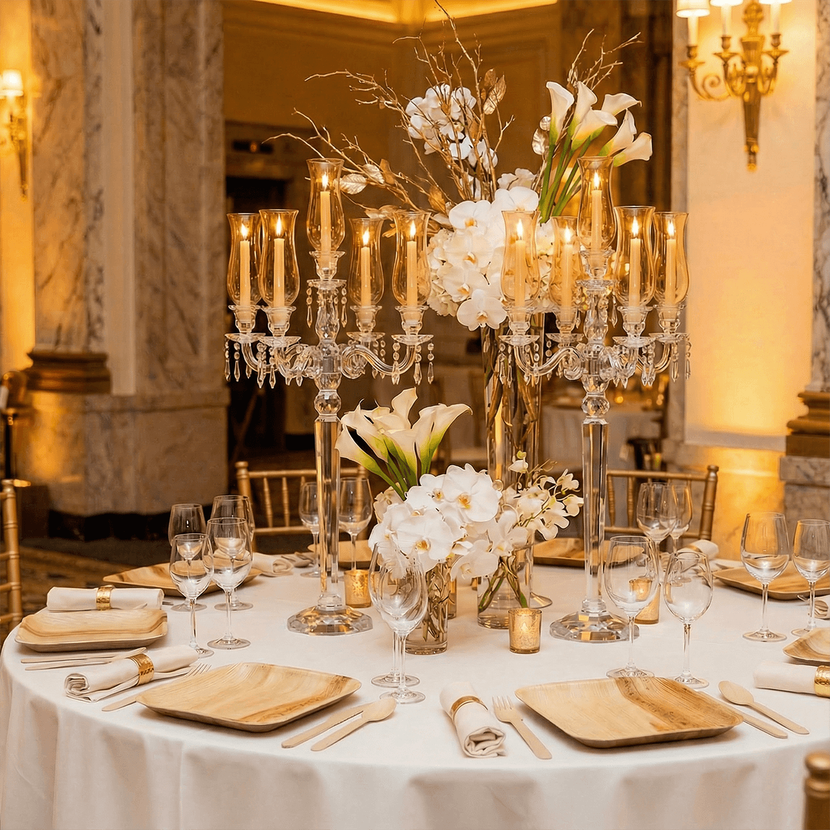 6 in / 10 in Square Heavy - Duty Compostable Palm Leaf Plate｜Toxin - Free, Plastic - Free - ECOlipak