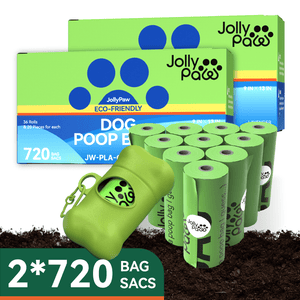 9 x 13 in Leak - Proof Compostable Poop Bags for Dogs｜Non - toxic, Plant - Based - ECOlipak
