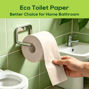 2-Ply Lint-Free Absorbent Natural Bamboo Toilet Paper | Septic-Safe, Non-Toxic
