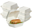 Clamshell Durable Leak - Proof Sugarcane To Go Boxes｜BPI Certified, BPA - Free - ECOlipak