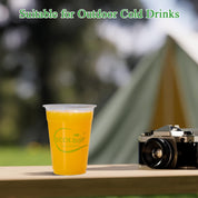 Clear Pliable Durable Compostable Cold Cup｜BPI Certified, PFAS - Free - ECOlipak