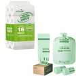 Compostable Bathroom & Waste Essentials Set | 2-ply Bamboo Toilet Paper & 13 Gallon Trash Bags - ECO-Lipak