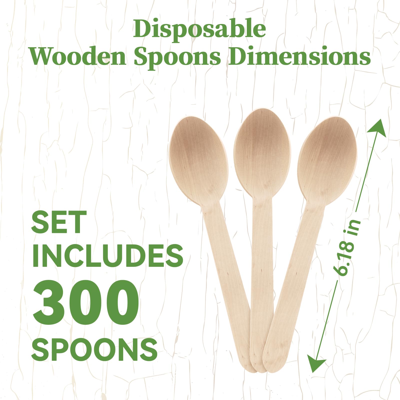 Compostable Splinter - Free Wooden Fork, Knife & Spoon Cutlery Set｜BPA - Free, Non - toxic - ECOlipak