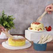 Compostable Splinter - Free Wooden Fork, Knife & Spoon Cutlery Set｜BPA - Free, Non - toxic - ECOlipak