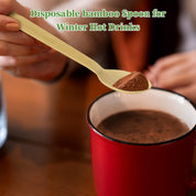Compostable Sturdy Splinter - Free Fork, Knife & Spoon Bamboo Cutlery｜BPA - Free, Non - toxic - ECOlipak