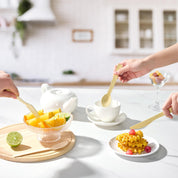 Compostable Sturdy Splinter - Free Fork, Knife & Spoon Bamboo Cutlery｜BPA - Free, Non - toxic - ECOlipak