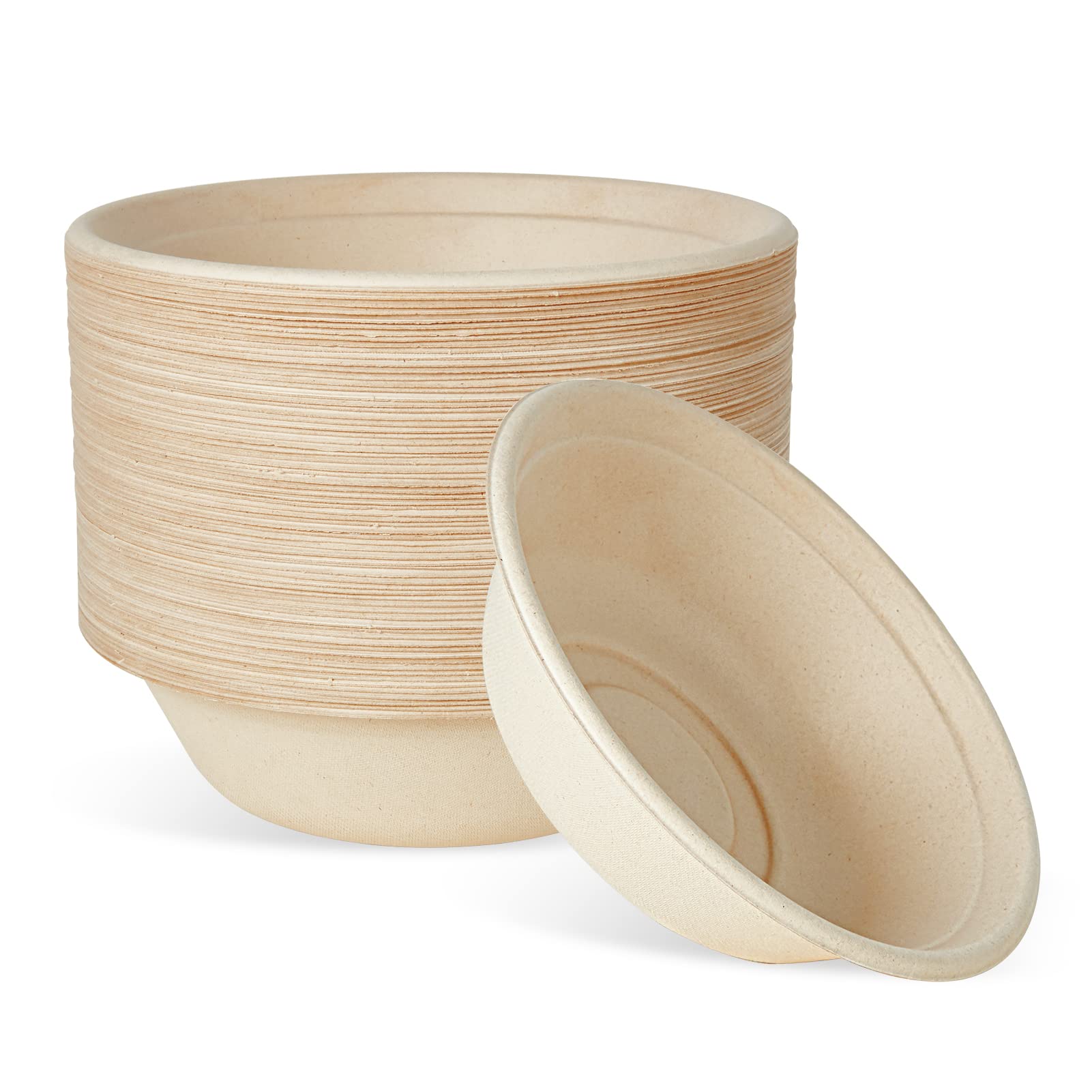 Durable Sugarcane Compostable Bowls｜BPI Certified, BPA - Free - ECOlipak