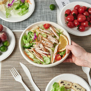 Durable Sugarcane Compostable Bowls｜BPI Certified, BPA - Free - ECOlipak