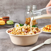 Durable Sugarcane Compostable Bowls｜BPI Certified, BPA - Free - ECOlipak