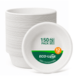 Durable Sugarcane Compostable Bowls｜BPI Certified, PFAS-Free, BPA-Free - ECO-Lipak