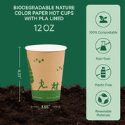 Eco - Friendly Hot Drinking Compostable Cups｜BPA - Free, Plastic - Free - ECOlipak