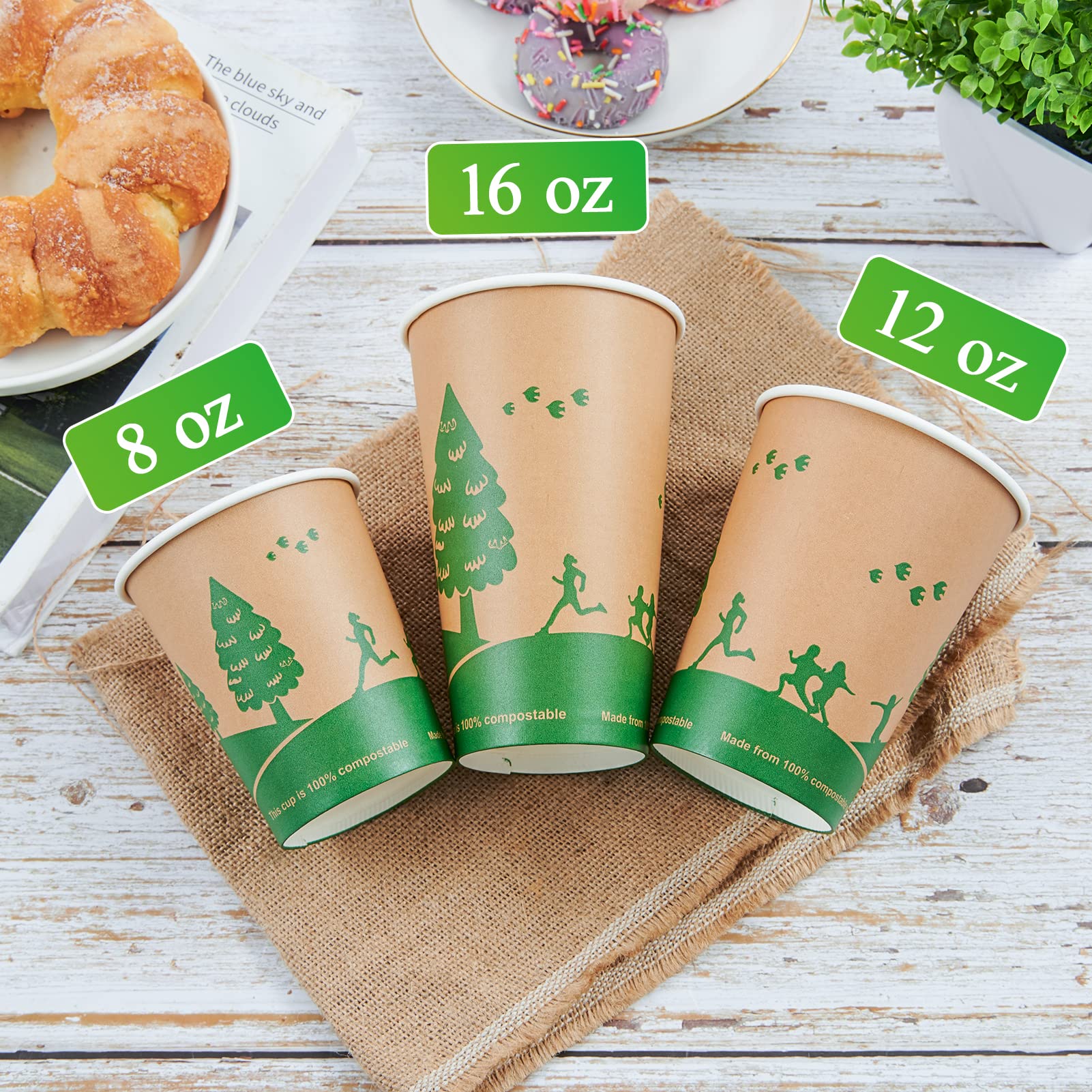 Eco - Friendly Hot Drinking Compostable Cups｜BPA - Free, Plastic - Free - ECOlipak