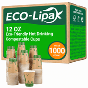 Eco-Friendly Hot Drinking Compostable Cups｜BPA-Free, Plastic-Free - ECO-Lipak