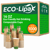 Eco-Friendly Hot Drinking Compostable Cups｜BPA-Free, Plastic-Free - ECO-Lipak