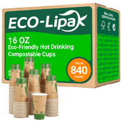 Eco - Friendly Hot Drinking Compostable Cups｜BPA - Free, Plastic - Free - ECOlipak