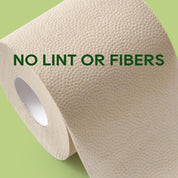 2-Ply Lint-Free Absorbent Natural Bamboo Toilet Paper | Septic-Safe, Non-Toxic
