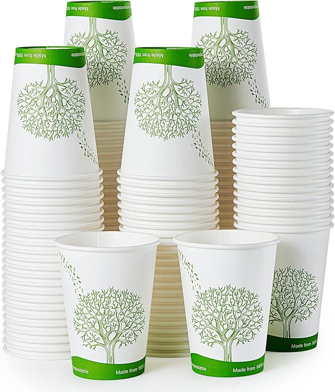 Paper Eco - friendly Compostable Cups｜Leak - Resistant, BPA - Free - ECOlipak