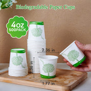 Paper Eco - friendly Compostable Cups｜Leak - Resistant, BPA - Free - ECOlipak